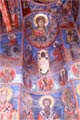 The sanctuary: wall paintings in the apse of the diakonikon
