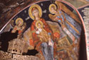 Wall paintings in the sanctuary of the church: the Virgin 'Platytera'