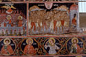 Wall paintings: the Three Hebrews in the Fiery Furnace, the Forty Martyrs