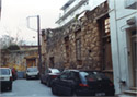 View of the ruinous building