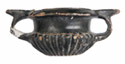 Black-figure kantharos (drinking vessel)
