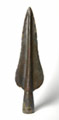View of the bronze spear-head