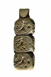 View of the fourteenside aigyptian seal