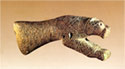 Head of a scepter in the shape of a leopard