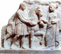 Votive stele, dedicated to Hephaistion, friend of Alexander the Great