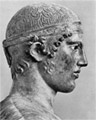 The head of the Charioteer