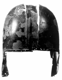 Bronze helmet of the illyrian type