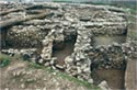 View of the prehistoric houses