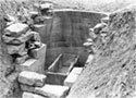 View of the burial chamber