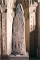 Anthropomorphic stele of the menhir type