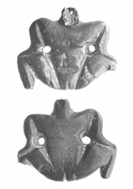 Neolithic pendant in human shape