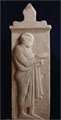 Classical grave stele with representation of a man