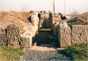 The entrance of the tholos tomb