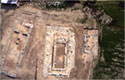 Aerial photography of the temples at Pythion