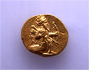 Golden coin of zoros