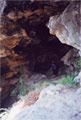 View of cave entrance