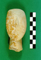 Head of a cycladic idol from the necropolis of Manika
