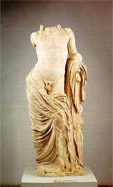 Headless statue of Apollo or Dionysos, copy dated to the Roman period
