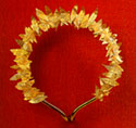 Golden wreath from the Hellenistic cemetery of Aghios Stephanos, near Chalkis