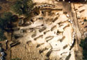 Aerial photography of the necropolis