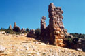 Τετράγωνος πύργος από τη δυτική πλευρά της ακρόπολης