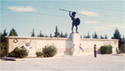 General view of the Leonidas' monument