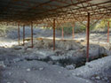 Partial view of the roman baths