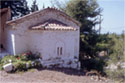 The east side of the church