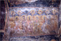 Wall paintings in the west vault