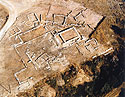 Air photo of Apollo's temple. You can the enclosure, the surrounding stoa as well as part of the east internal wall.