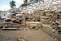 External view of "Priapos Gate" and the calcareous enclosure