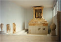Hall of the grave monument from Kallithea (exhibition hall 8 at the ground floor)