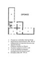 Plan of the upper floor of the building with exhibition halls 1-6