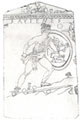 Grave stele of Saugenis