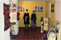 Partial view of the hall with the folklore collection