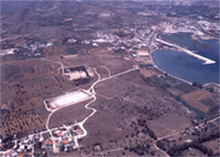 Αεροφωτογραφία της περιοχής της Δημητριάδας