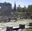 View of the Praetorium at Gortyna, the seat and residence of the proconsul of Crete