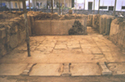 View of the minoan villa at Nirou Chani