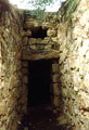 The built dromos and the entrance of the tholos-tomb at Stylos