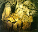  very impressive stalactite, known as "the mantle of Zeus", in the large hall of Diktaion Antron