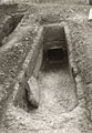 Necropolis at Armenoi, dromos and entrance of the grave 124