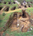 Part of the necropolis at Armenoi