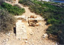 View of a building with a well at Phalasarna