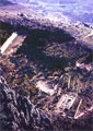 View of the sanctuary of Apollo and the Pleistos valley
