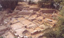 View of the ruins of minoan houses at Kydonia