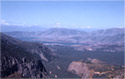 Panoramic view of the site