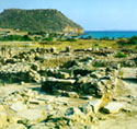 View of the minoan city at Palaikastro