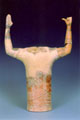 Figurine of a supplicant female figure