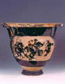 Black-figure column krater