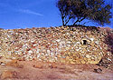 View of the SW part of the wall